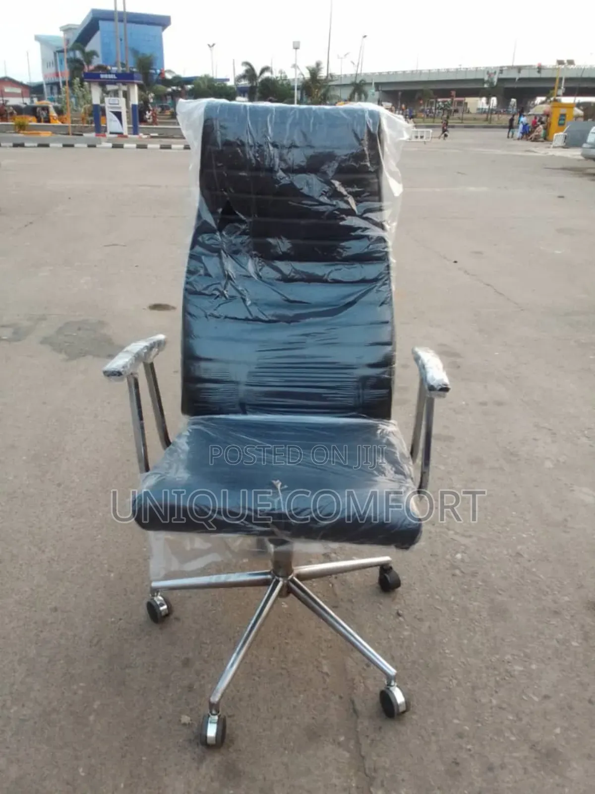 Executive Leather Padded Office Chair