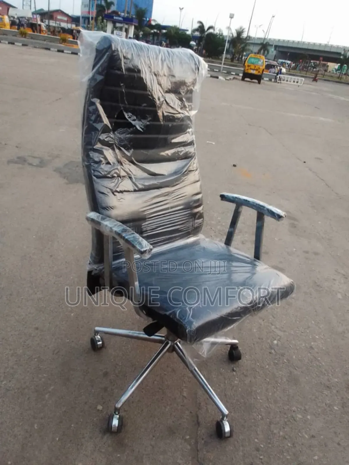 Executive Leather Padded Office Chair