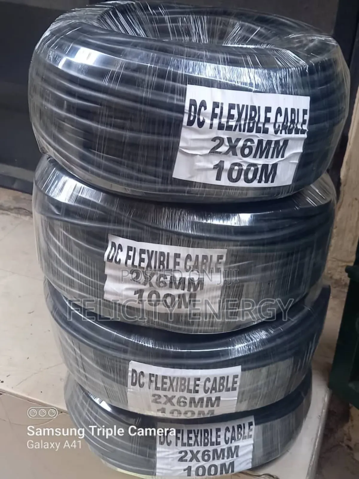 6mm Dc Cable Pure Copper