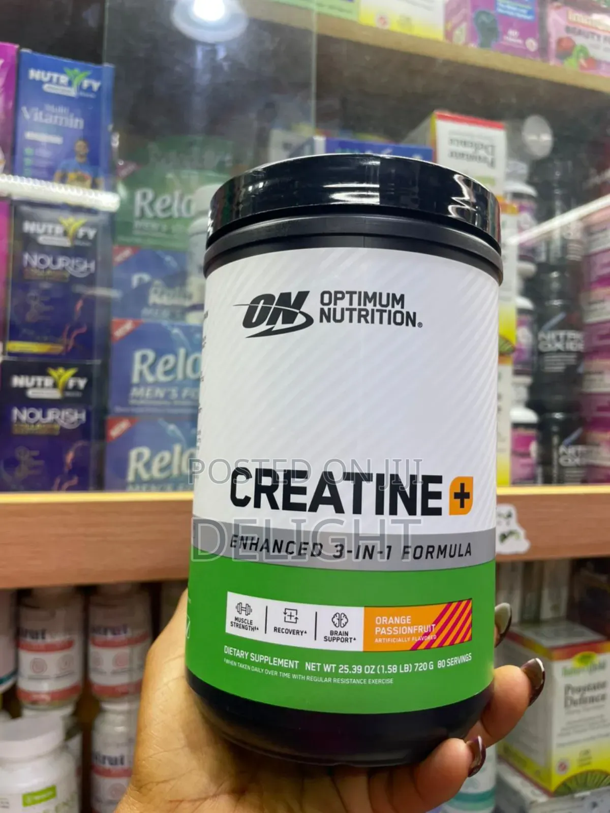 Optimus Nutrition Creatine Enhance X 80 Servings