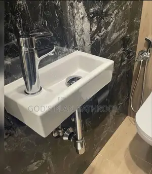 Side Counter Basin Top With Tap