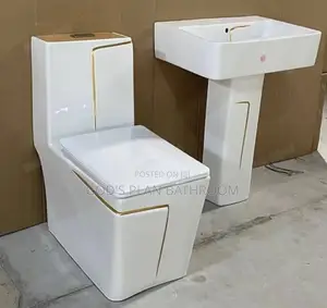 Uk Executive Wc With Gold Line