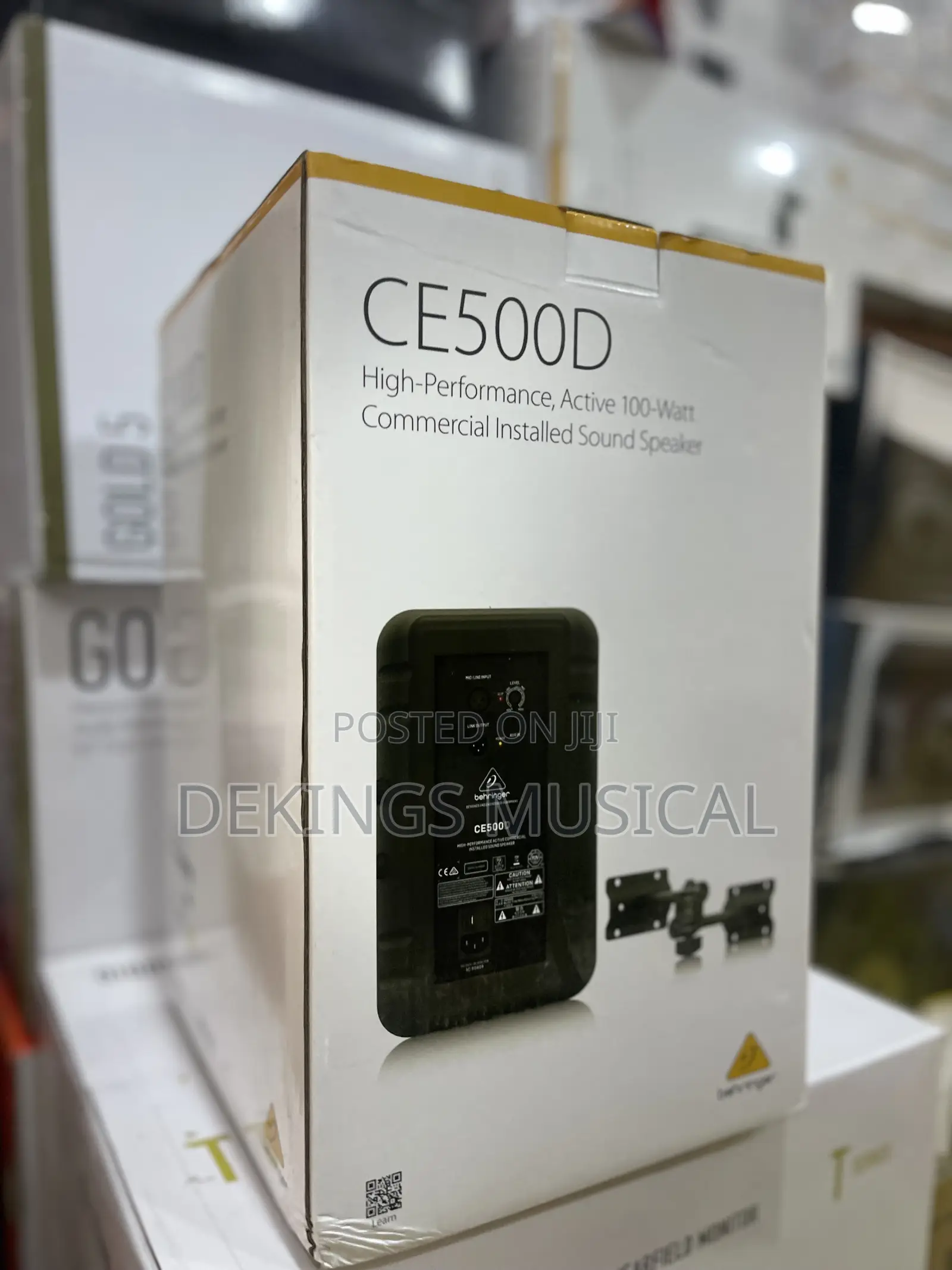 Behringer Ce500d High-Performance, Active 100-Watt Speaker