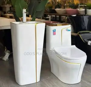 Executive Water Closet With Standing Basin