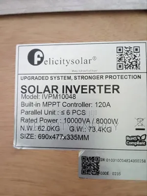 Felicity Hybrid Inverter 10kva 48v