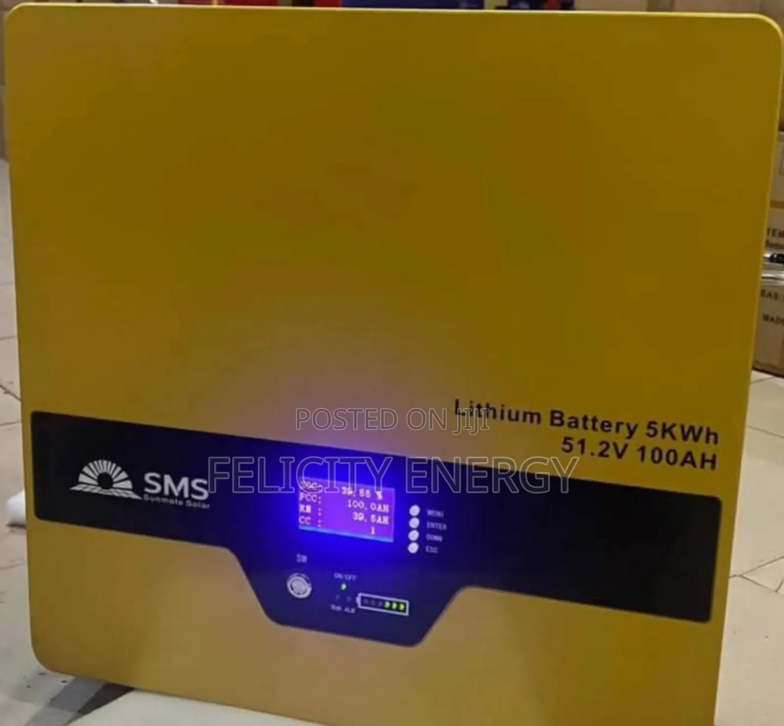 SMS Lithium Battery 5kwh 24v/48v