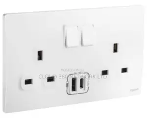 Legrand 13a Dual Socket Withusb Typec Port