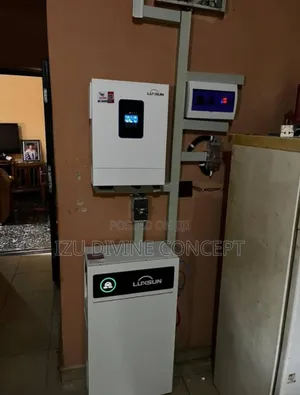12kva Inverter Setup and 15kwh Lithium Battery Backup