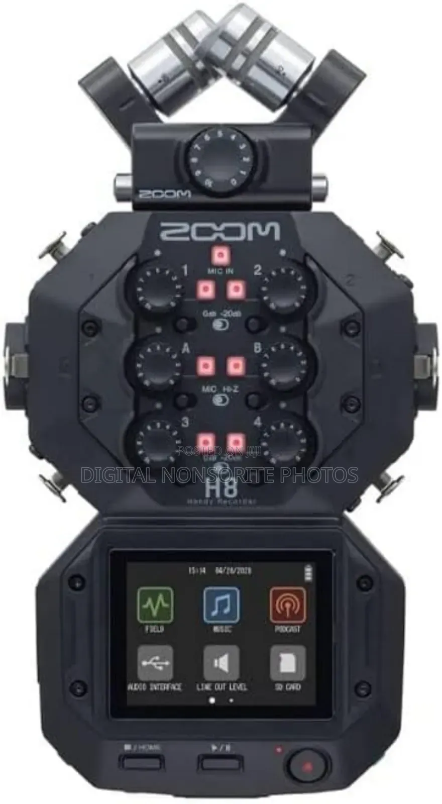 Zoom H8 Multi Track Handy Recorder