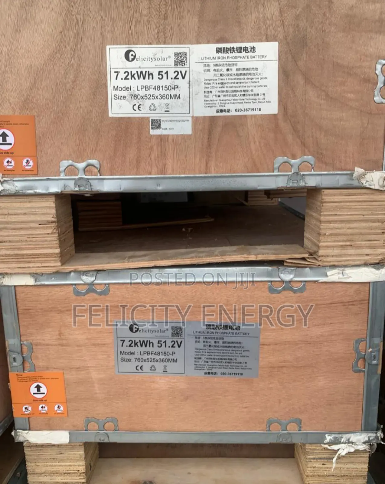 Felicity Lithium Battery 7.2kwh 51.2v