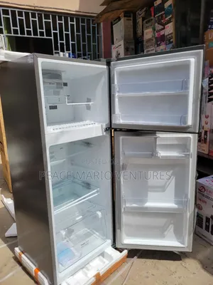 Lg Double Standing Inverter Freezer With Ice Maker, 10years Warranty
