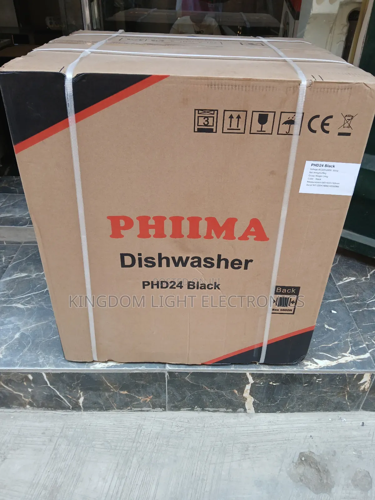 Phima Inbuilt Dish Washer 100% Copper Coil