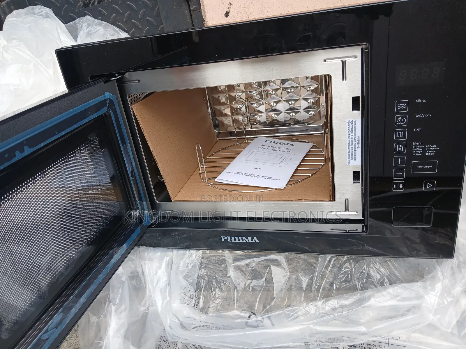 Phima Luxury Soft Touch Inbuilt Microwave 25liters 100% Copper Coil.