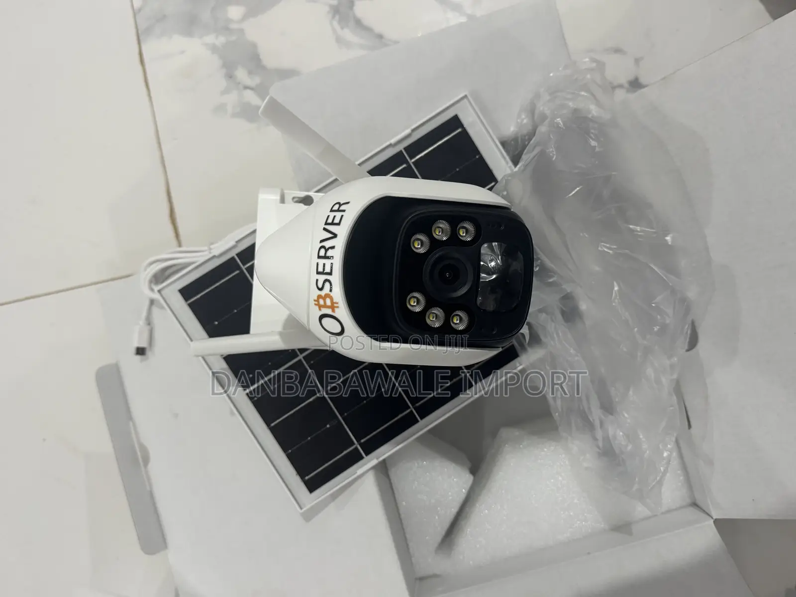 Observer Single Lens 5g 4g Wifi Solar Cctv Camera
