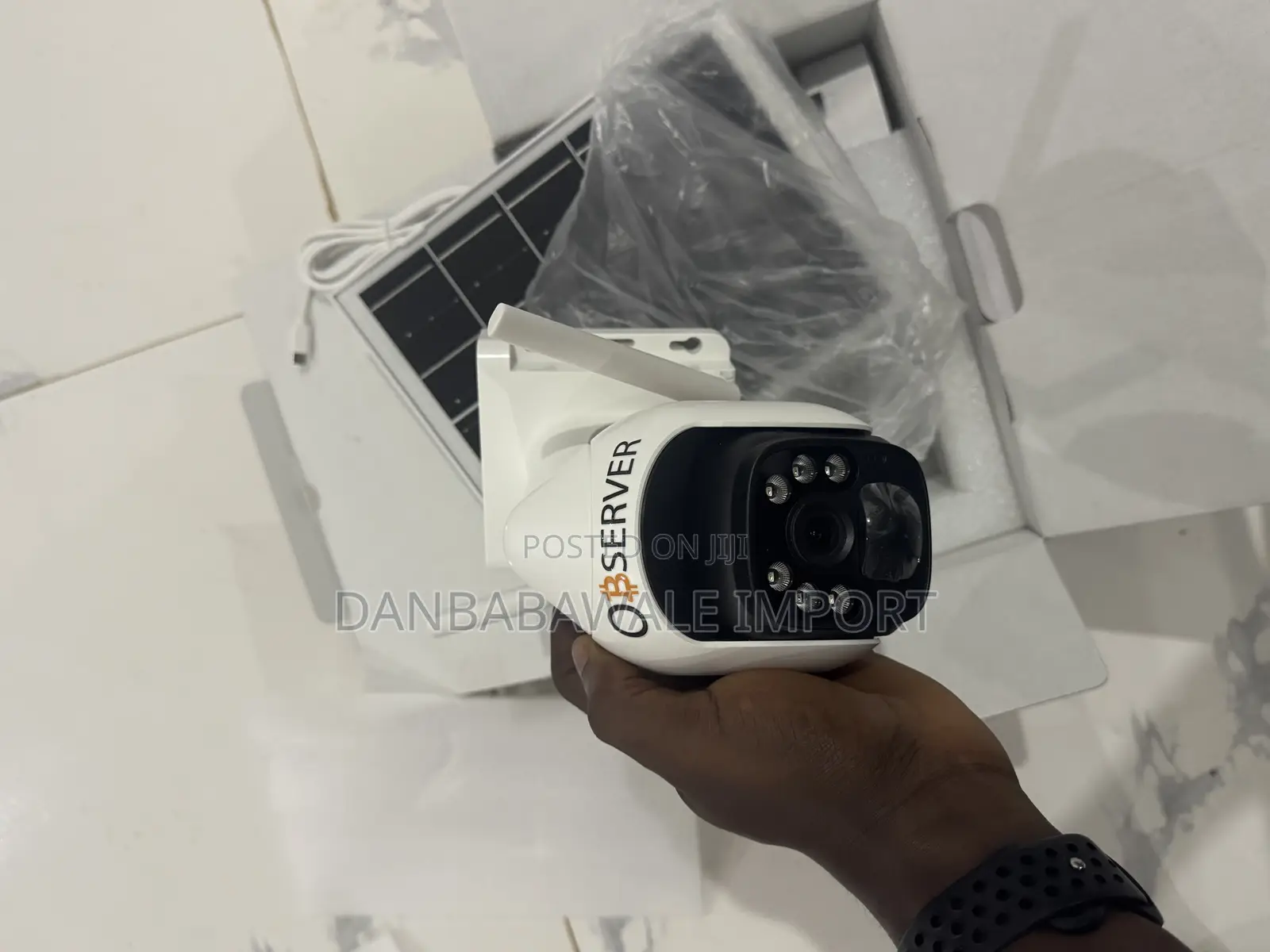 Observer Single Lens 5g 4g Wifi Solar Cctv Camera