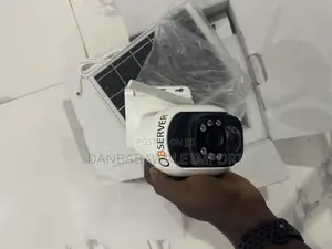 Observer Single Lens 5g 4g Wifi Solar Cctv Camera