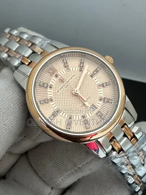 Vacheron Constantin Rose Gold/Silver Chain Watch for Women's