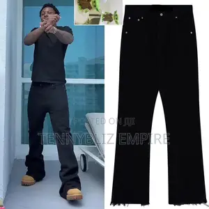 Fresh Luxury Fits: Asake-Inspired Quality Baggy Jeans and More