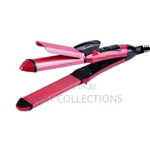 2 in 1 Nova Hair Straightener and Curler – Professional Styler