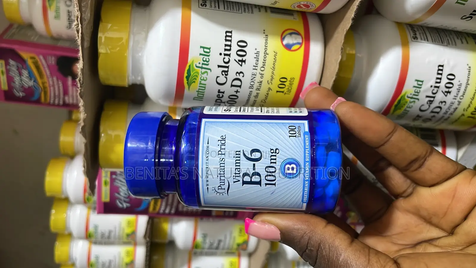 B 6 100mg Supplement
