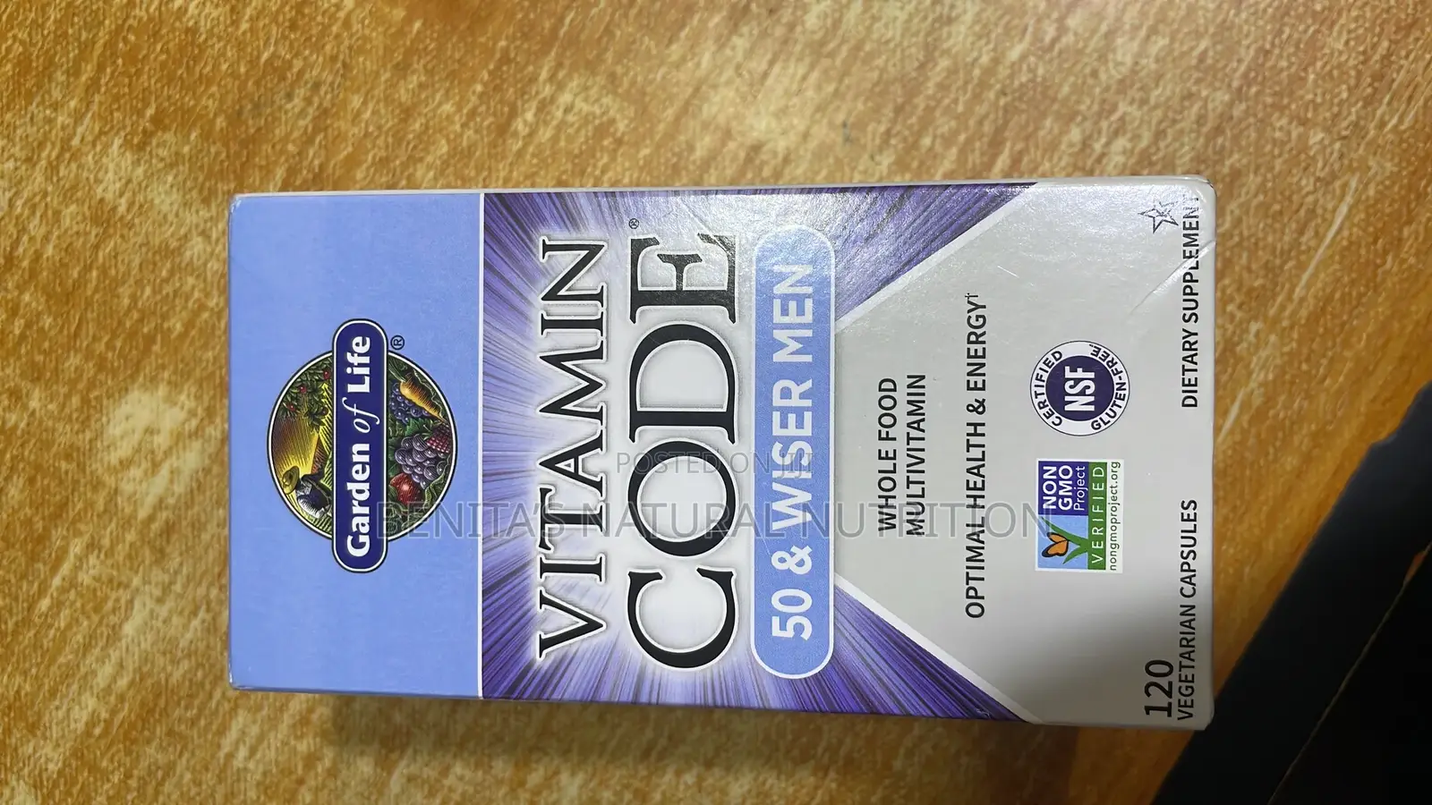 Vitamin Code 50 Wiser for Men