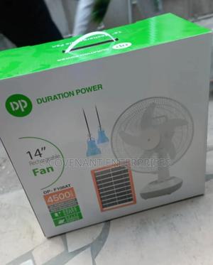 Dap 14 Inches Rechargeable Solar Fan With 2 Bulbsl in Ikeja - Home ...