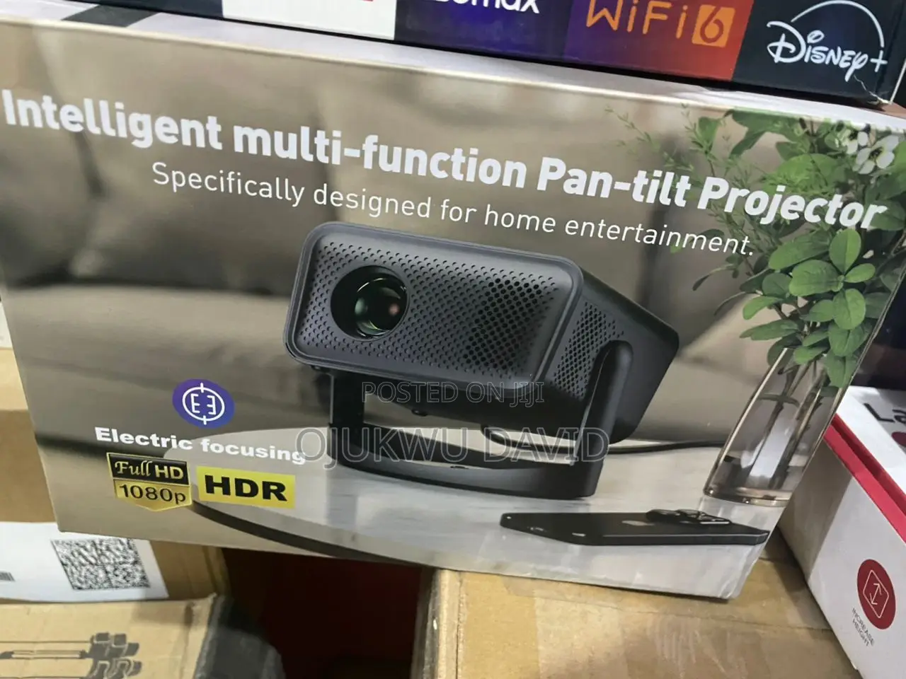 Intelligent Pan Tilt Lamp Projector