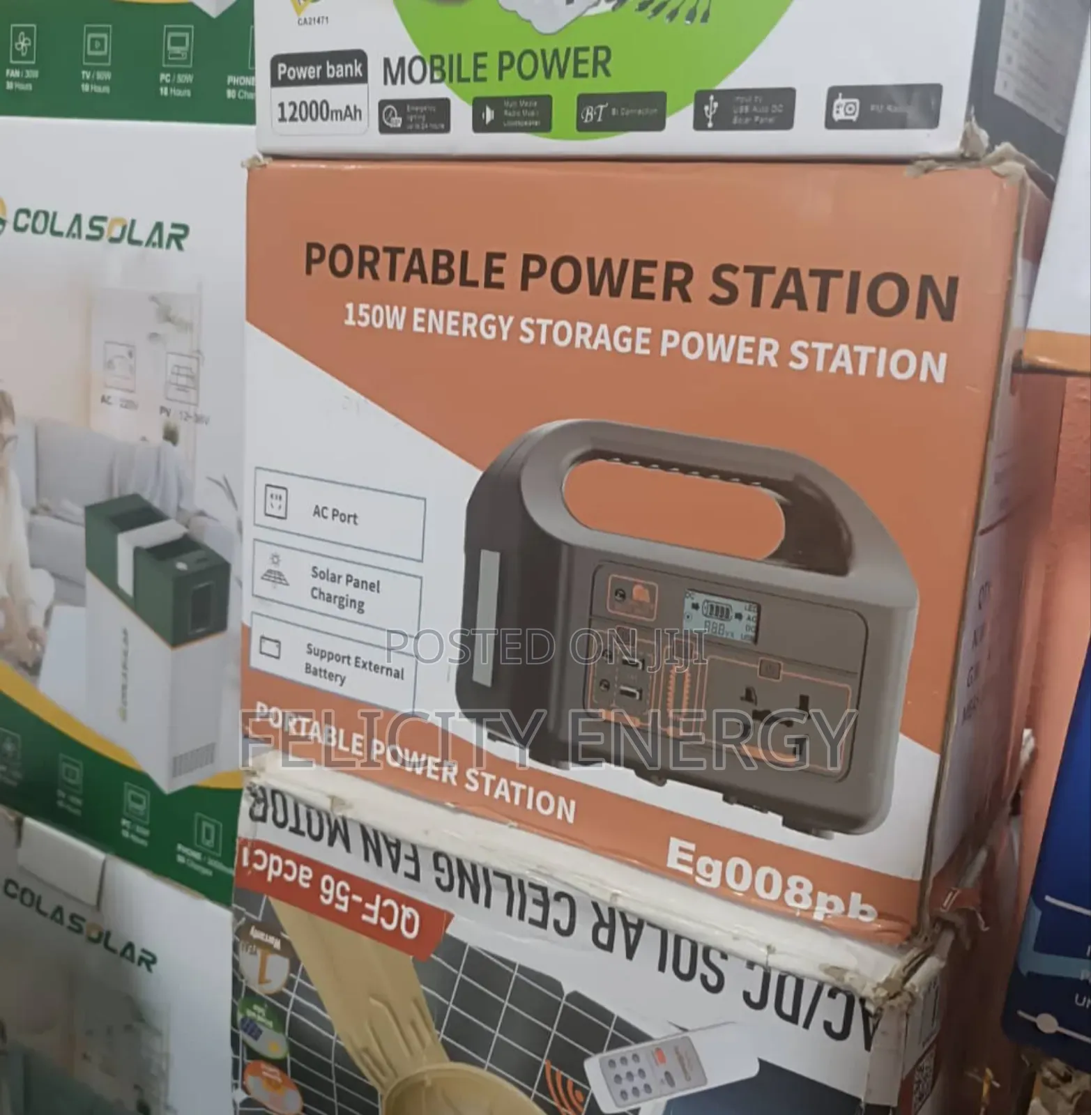 Portable Power Station 150watt Complete Installations