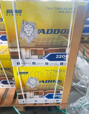 Addo Tubular Battery 220amps 12v