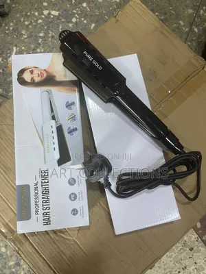 Affordable Pure Gold 45w Hair Straightener – Wet Dry Use
