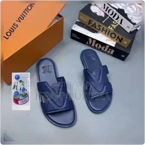 Louis Vuitton Luxury Colorful Slippers