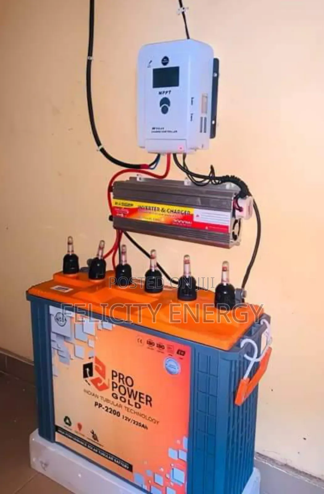 Tubular Bathery + 3000watt Full Installations