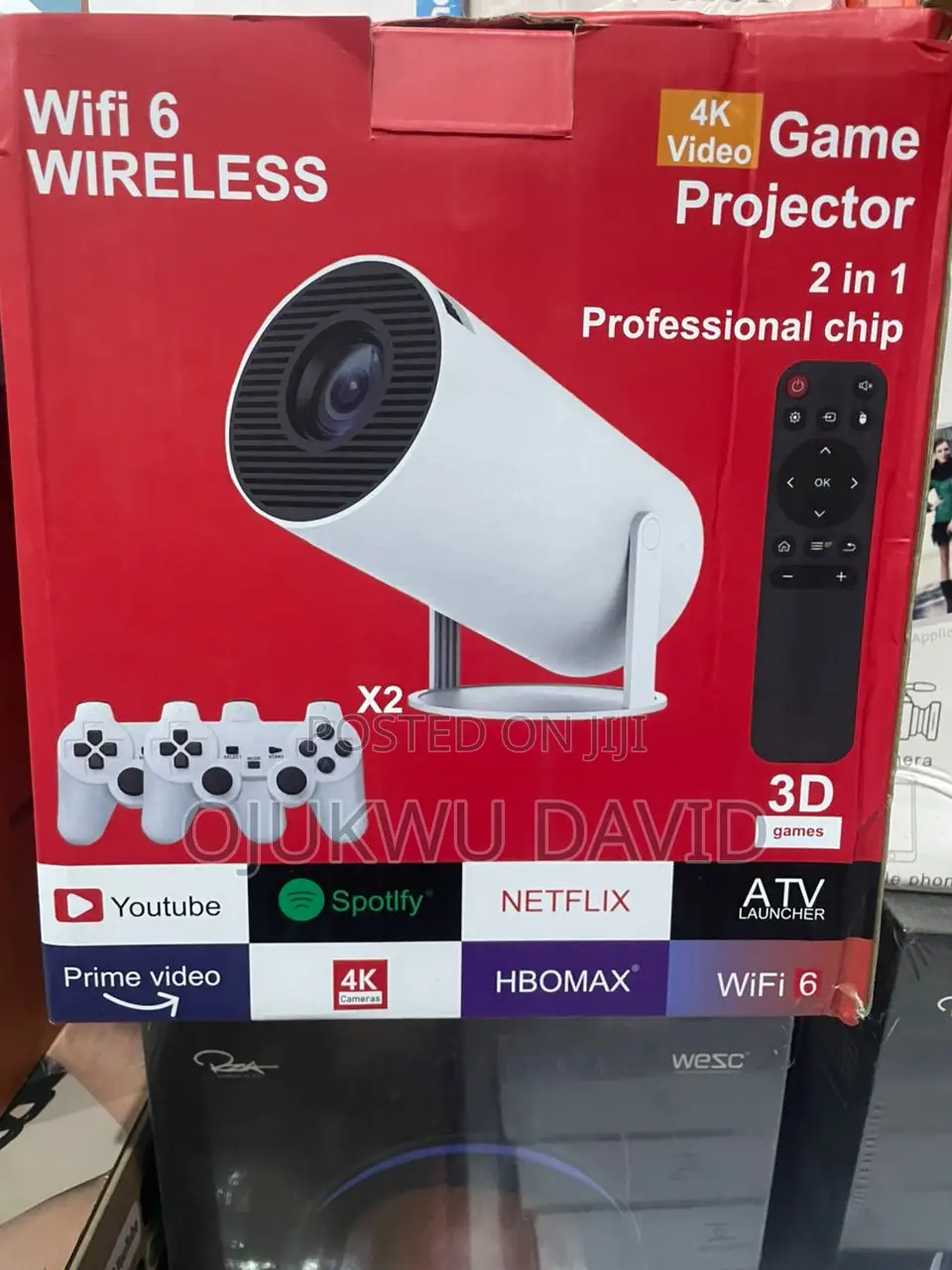 Wifi 6 Game Projector