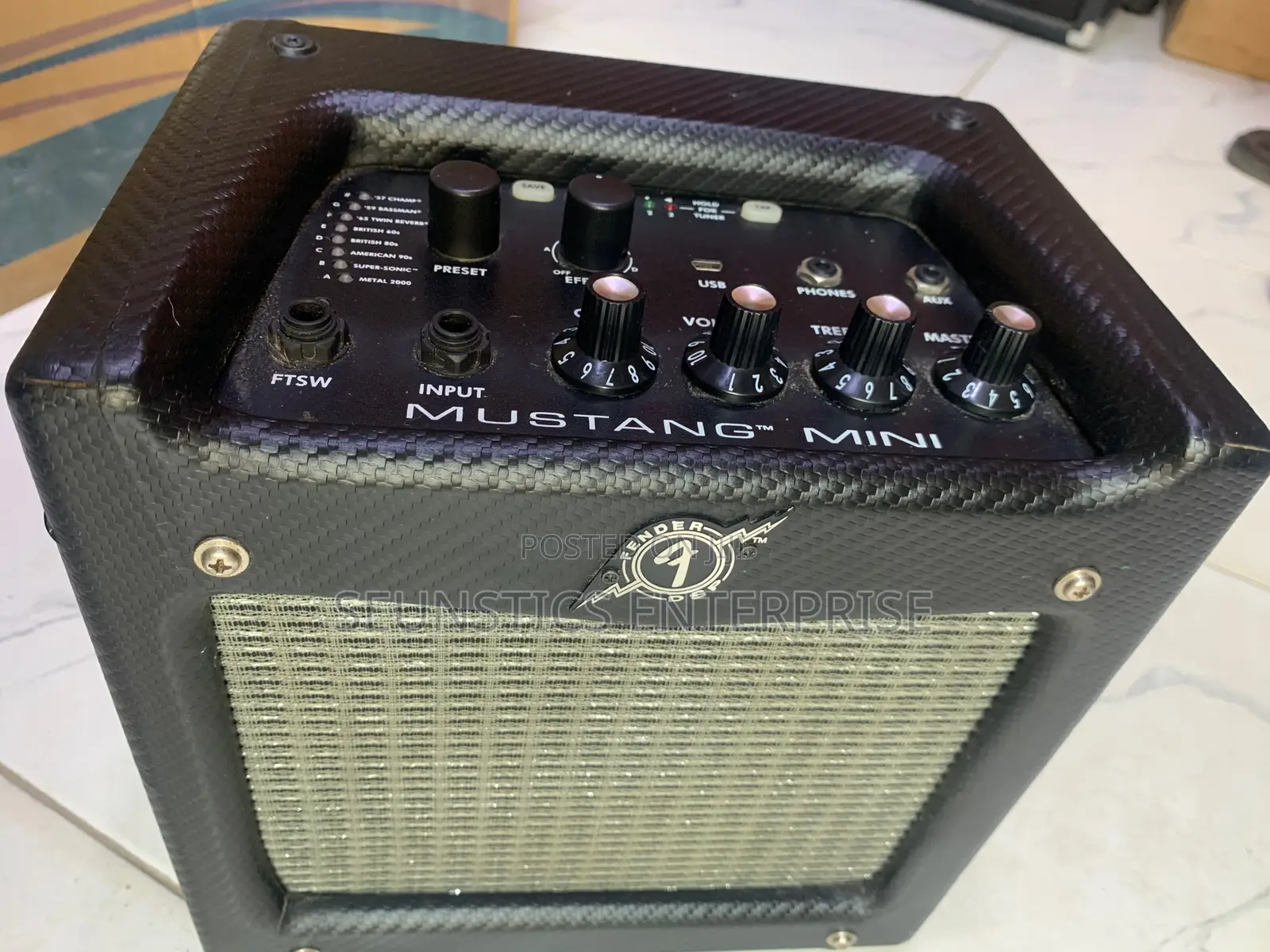 Fender Mustang Mini Guitar Amplifier (Combo)