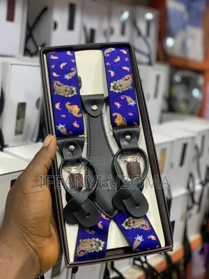 Multi Colored Classic Suspenders