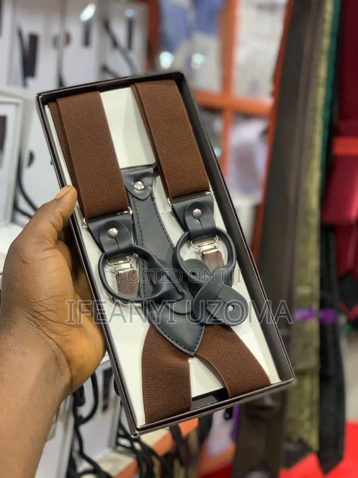 Plain Colours Classic Suspenders