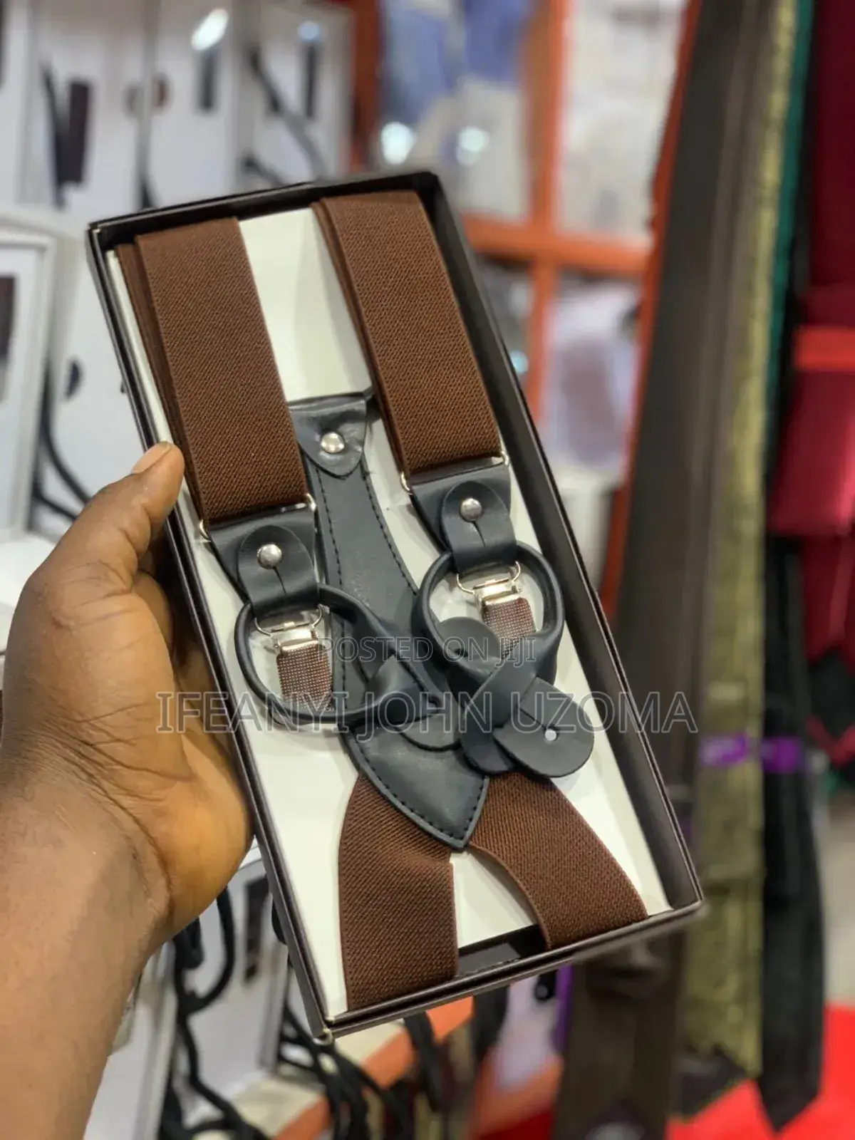 Plain Colours Classic Suspenders