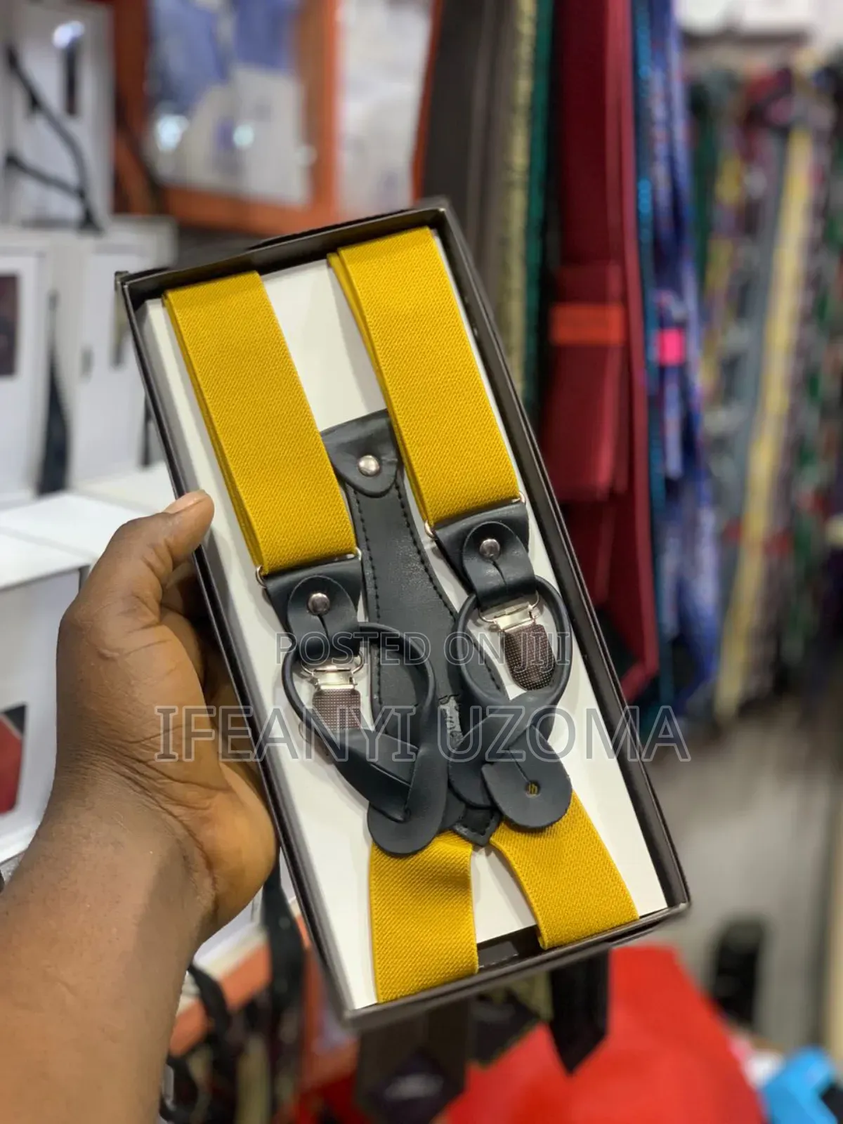 Plain Colours Classic Suspenders