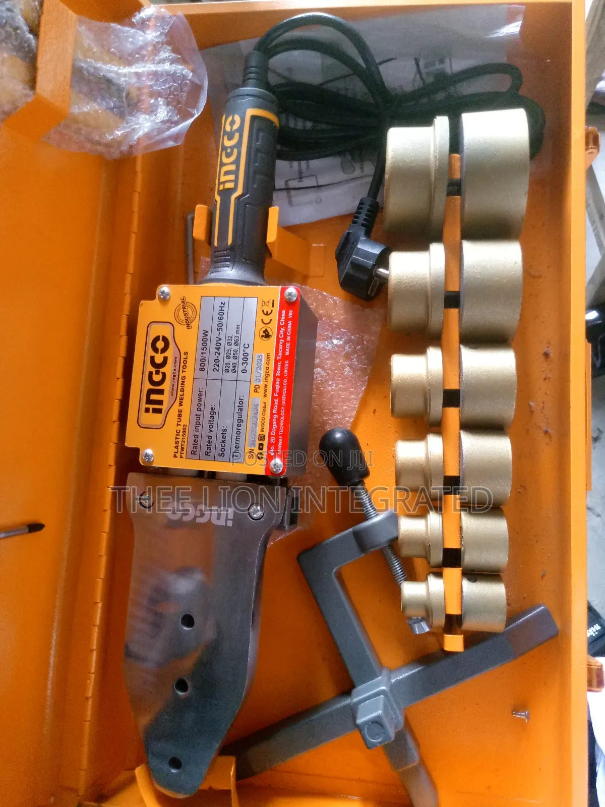 Plastic Tube Welding Tool Also Known as a Fusion Machine