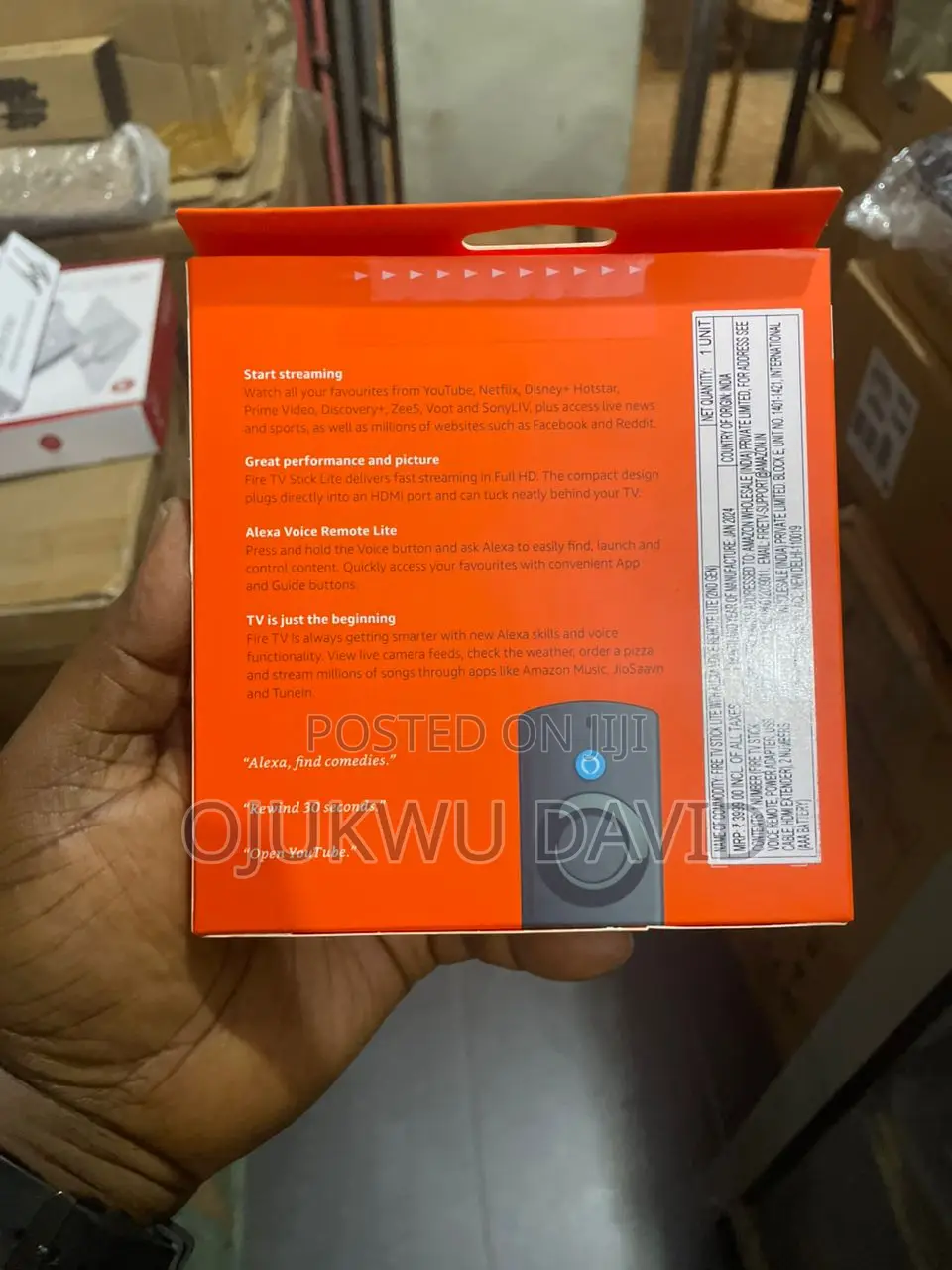 Amazon Fire Tv Stick Lite