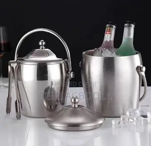 2l Stainless Ice Bucket With Cover