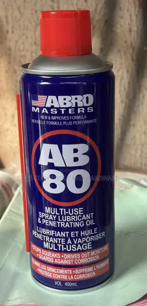 Abro Masters Ab 80 Multi-use Spray Lubricant & Penetrating Oil.