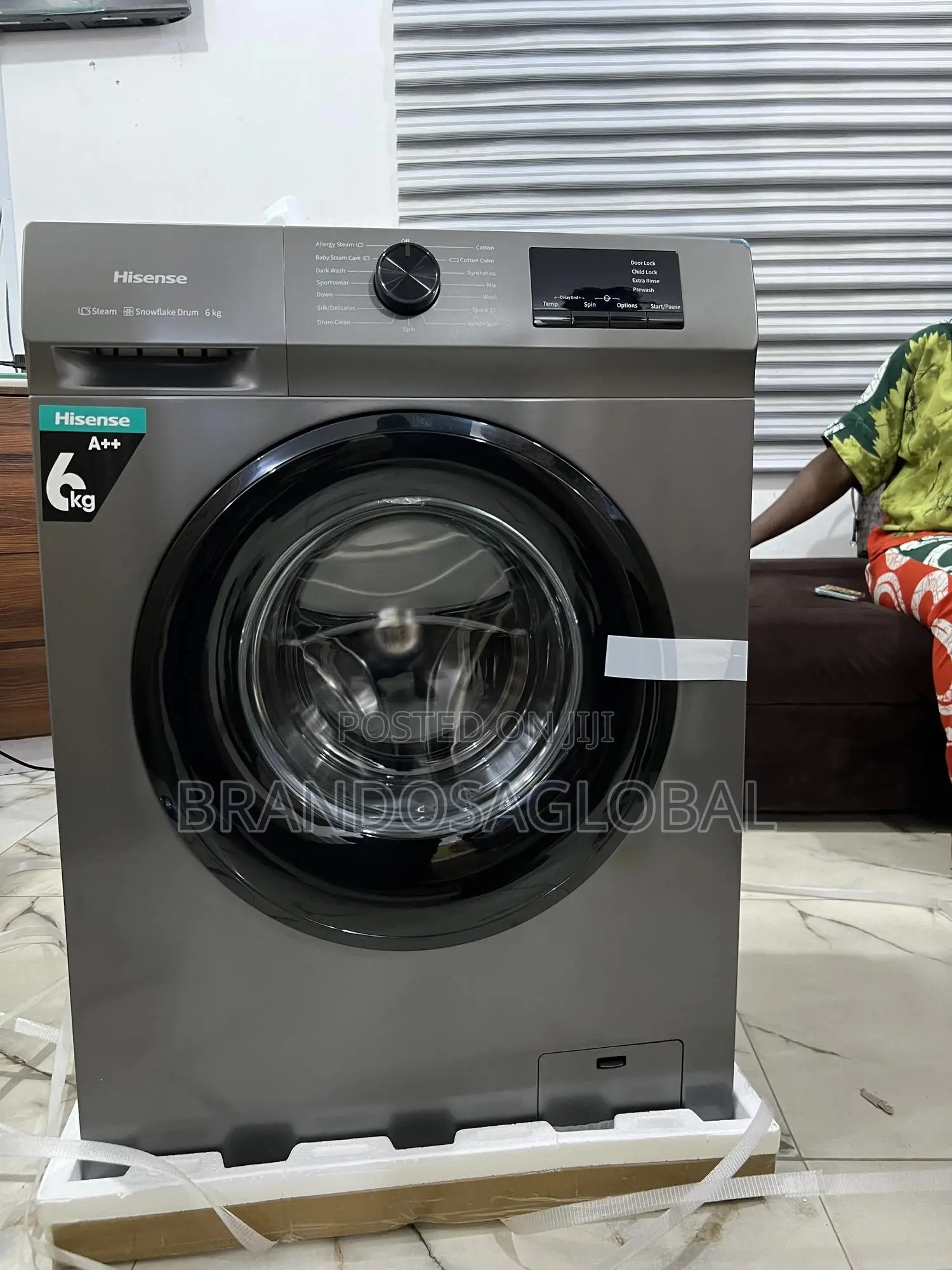 Hisense 6kg Automatic Washing Machine Front Load