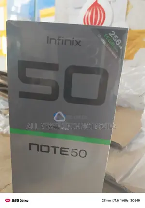 New Infinix Note 50s 256 GB Black