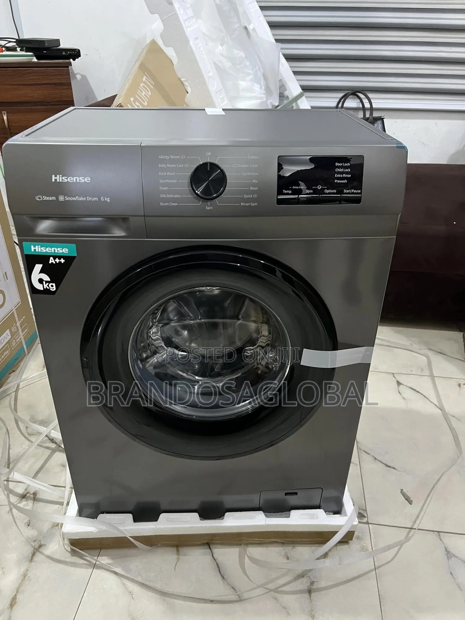 Hisense Wfvb6010mt Washer – 6kg Automatic Front Loader