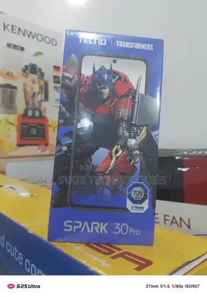 New Tecno Spark 30 Pro 256 GB Black