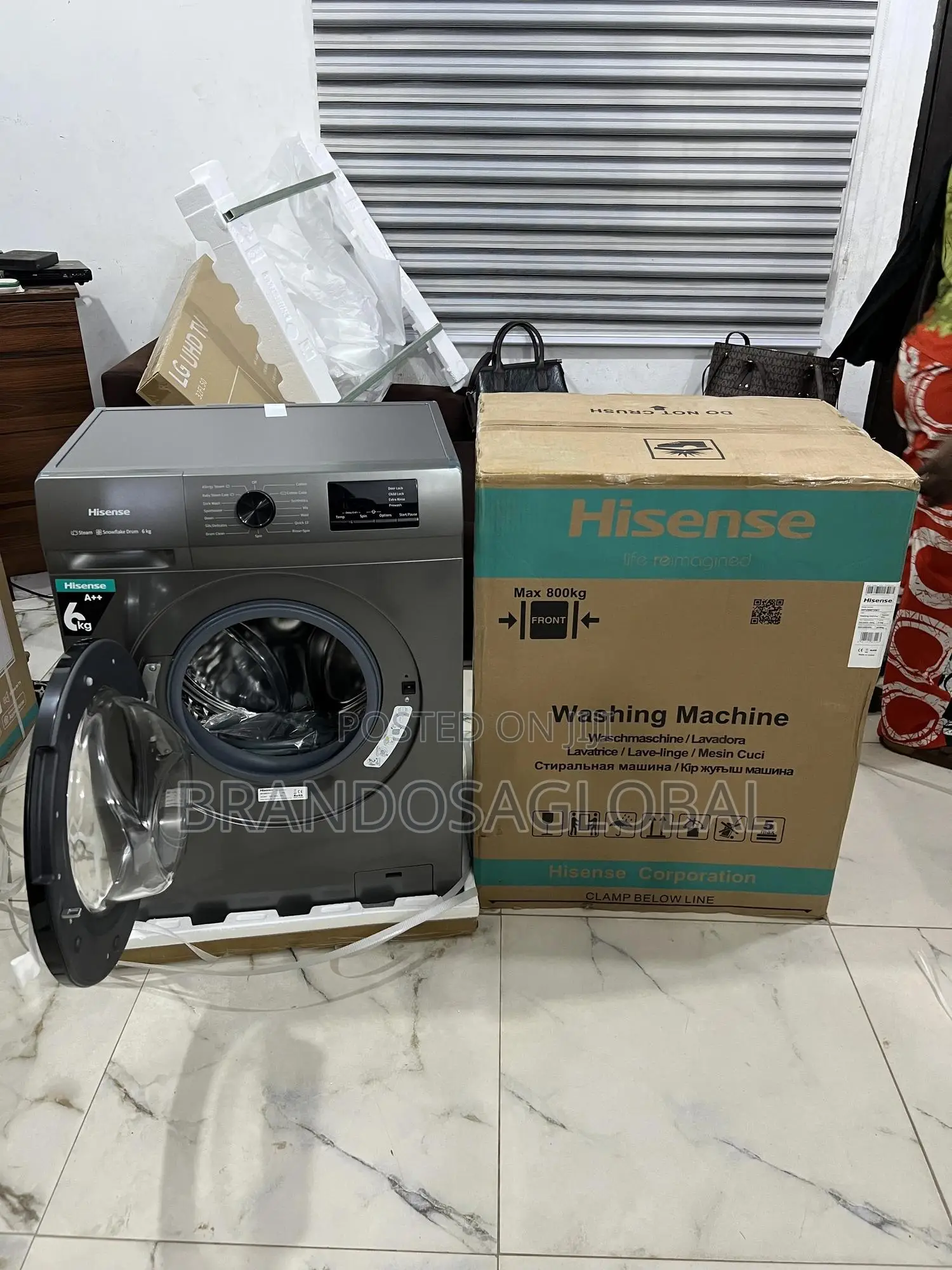 Hisense Front Load 6kg Washer – Efficient Reliable