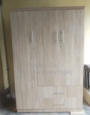 3 Doors 4ft by 6ft Wardrobe