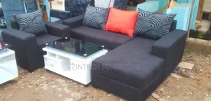 Beautiful L Shape Sofas and a Center Table