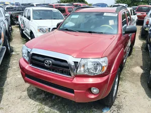 Toyota Tacoma Double Cab Long Automatic 4x4 2007 Red